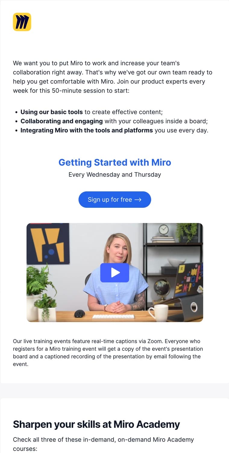 Get Started with Miro: Live Training and Academy Courses